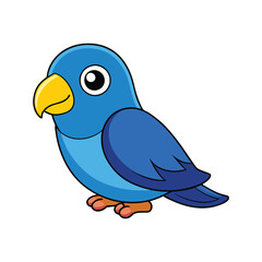  Vivid Blue-Fronted Parrotlet Bird Design