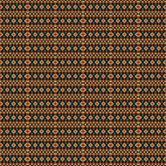 Aztec pattern for textile design 