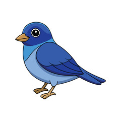 Obraz premium Stunning Blue-Mantled Thornbill Bird Representation