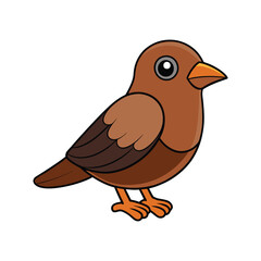  Stunning Bronzed Cowbird Colorful Illustration