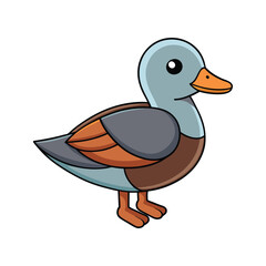  Vivid Cape Teal Bird Design