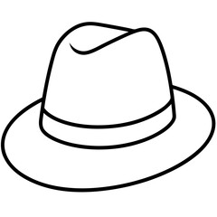 hat vector illustration