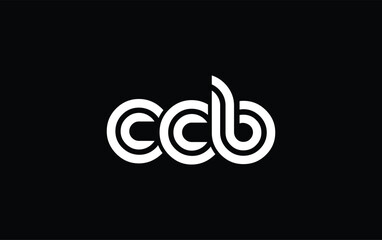 CCB Creative Unique Modern Letter Logo Design. Stylized logo featuring a unique letter design, presenting abstract minimalist aesthetics and modern appeal. © Mahamud