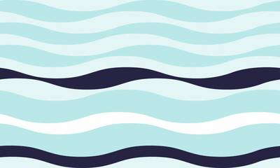 Serene abstract wave pattern in calming pastel blue and navy. Perfect for website backgrounds, textiles, or any design needing a peaceful, flowing aesthetic.