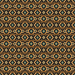 Aztec pattern for textile design