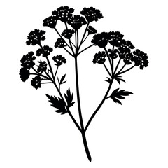 Naklejka premium vector silhouettes of trees