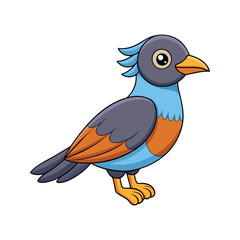  Charming Cuckoo Roller Bird Design