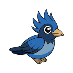  Charming Curl-crested Jay Bird Design