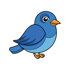  Realistic Eastern Bluebird Bird Illustration