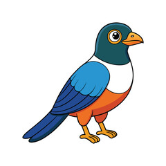  Vivid Elegant Trogon Bird Design