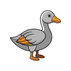  Emperor Goose Bird Colorful Artwork