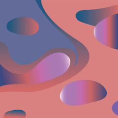 Modern abstract art design with fluid shapes with overlay effects. Template for celebration, advertising, branding, banner, cover, label, poster, sale