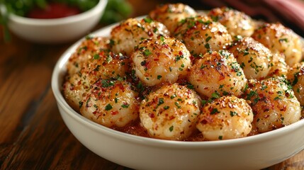Delectable Garlic Herb Roasted Scallops