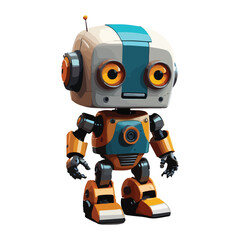 3D robot animation illustration design image