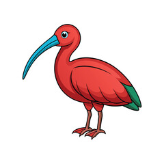  Stunning Glossy Ibis Nature Illustration