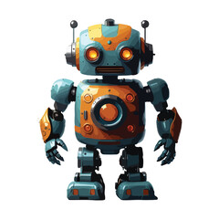 3D robot animation illustration design image