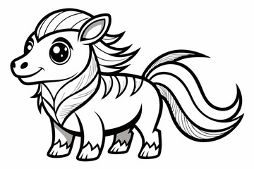 coloring book black vector