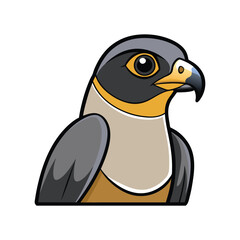  Peregrine Falcon Bird Realistic Art