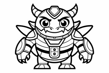 coloring page black vector