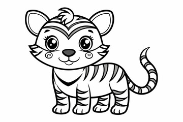 coloring page black vector