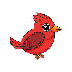  Vivid Vermilion Flycatcher Bird Design