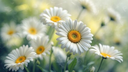 Obraz premium Chamomile flower detailed view