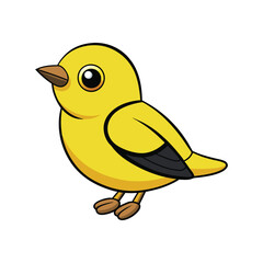  Vivid Yellow-throated Vireo Bird Design
