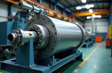 inurnal rubber mixer for preparing samples of raw rubber before the press with extruder to unload material on a background of production