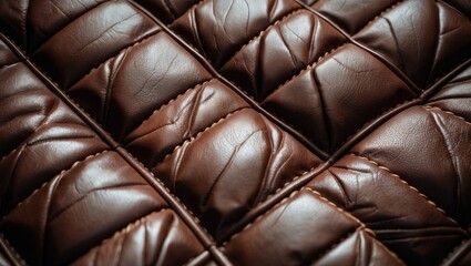 Brown leather texture backdrop