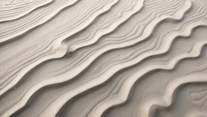 Obraz premium Sand on beach as a background, overhead view