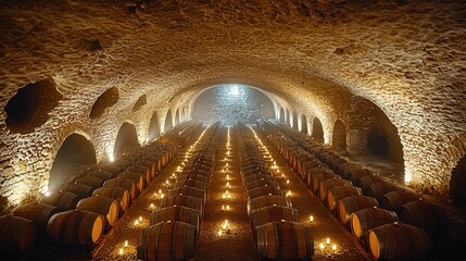 Obraz premium Majestic Wine Cellar