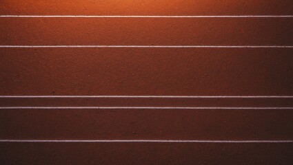 running track in a stadium for texture background. overhead view