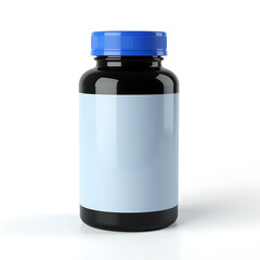 black plastic bottle