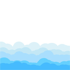 blue sky with clouds