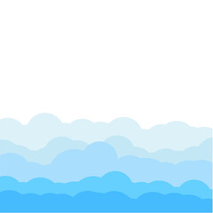 blue sky with clouds