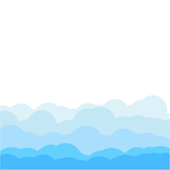 Obraz premium blue sky with clouds