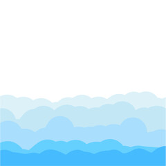 blue sky with clouds