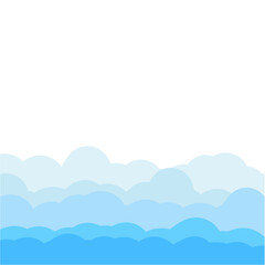 blue sky with clouds