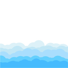 blue sky with clouds