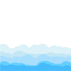 blue sky with clouds