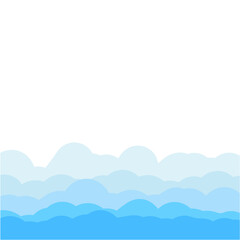 Fototapeta premium blue sky with clouds