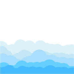 blue sky with clouds