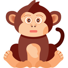 Neutral Monkey Icon