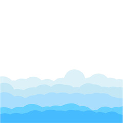 blue sky with clouds