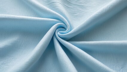 Fabric background texture pattern in light blue color.