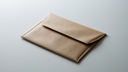 Kraft paper bag, pouch with zip lock.