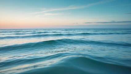 blue water abstract seascape background