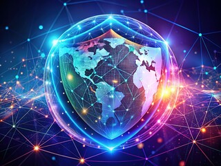 Naklejka premium Secure VPN Connection - Fast & Private Internet Access