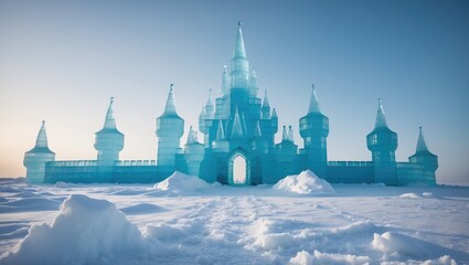 Frozen Ice and Snow Kingdom
