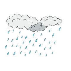 cloud and rain